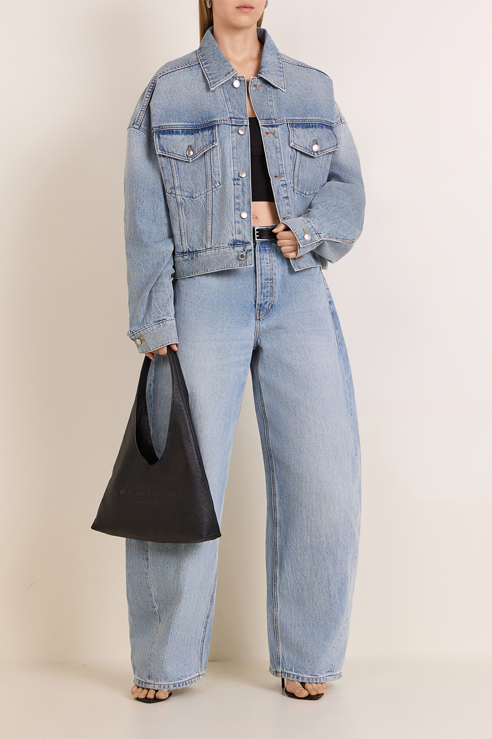 מכנסי ג'ינס בלון מתרחבים